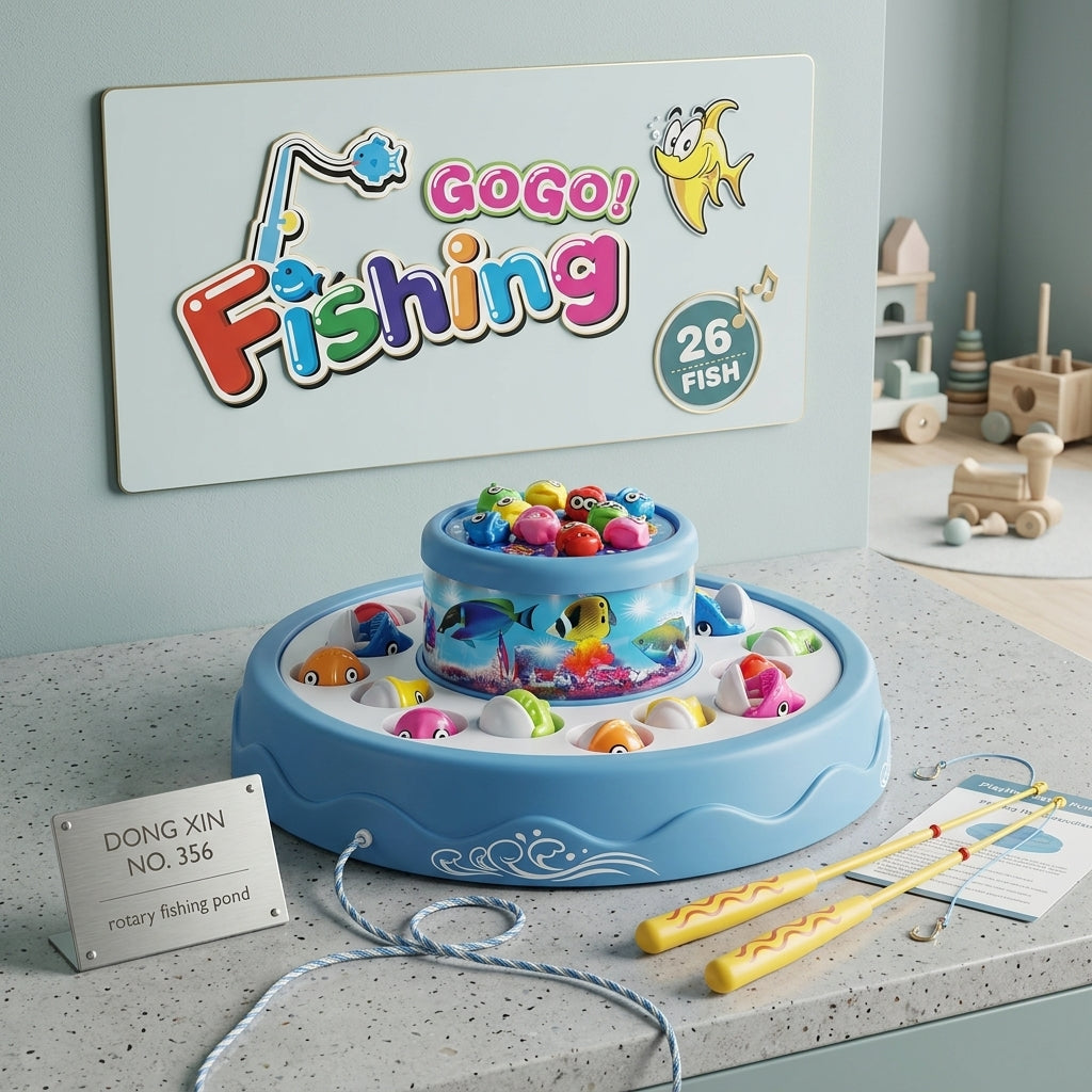 Aqua Catch Fishing Game – Interactive Fish Catching Fun Set