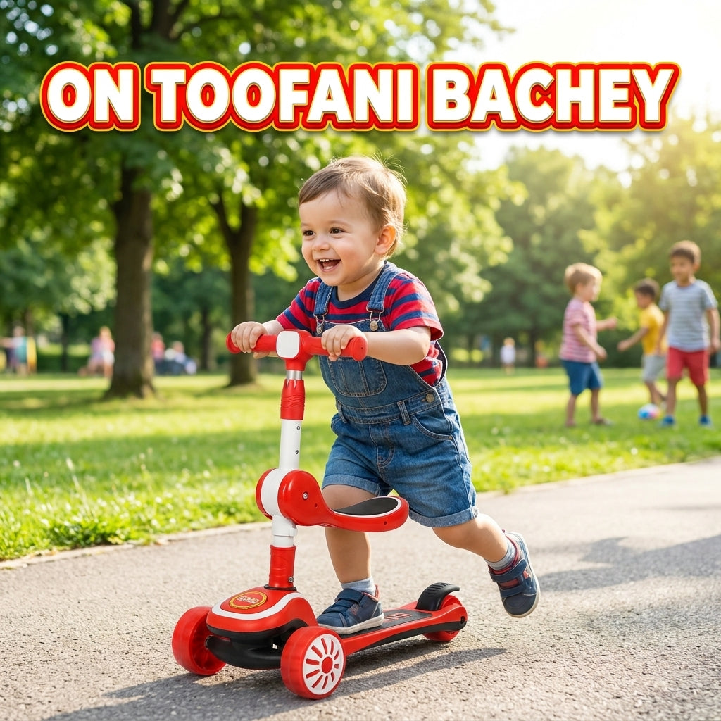 π΅β¨ ZoomiRide Kids Scooty β Super Fun Ride-On Scooter for Kids
