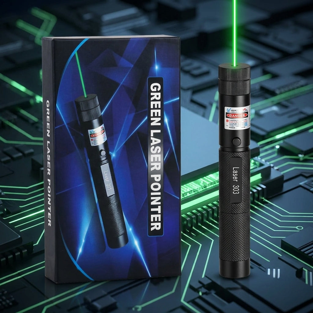GreenBeam Laser Pointer Pro – High Visibility Precision Light Tool