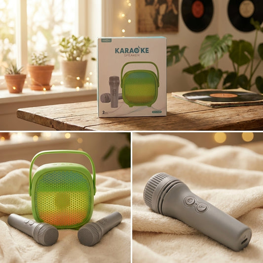 Karaoke King Duo – Wireless Speaker with Dual Mic