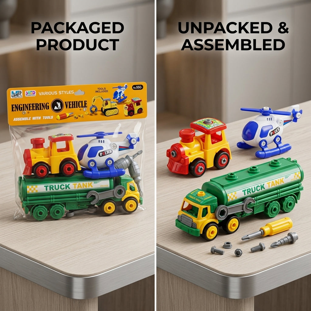 MegaBuild Titan Construction Truck – Ultimate Engineering Adventure Toy