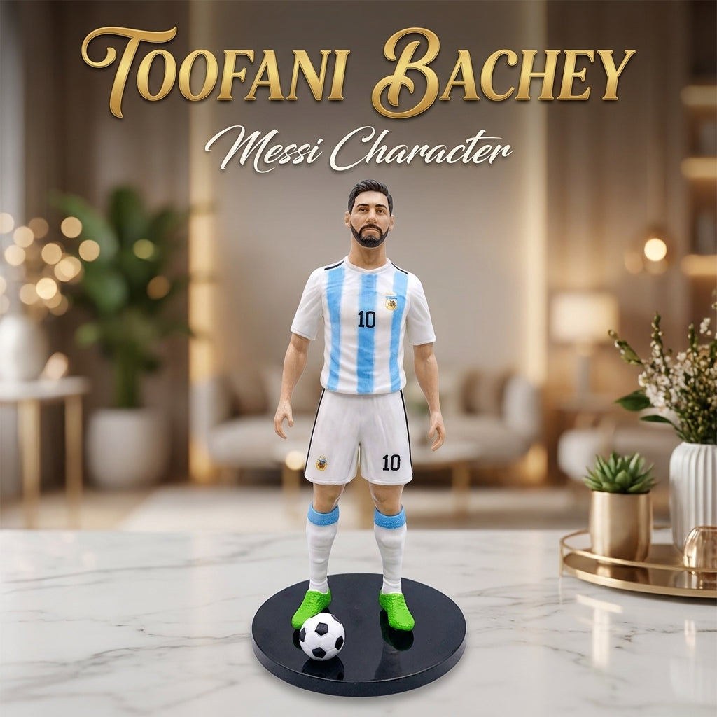 Champion Striker Messi Figure – Legendary Football Star Collectible Toy