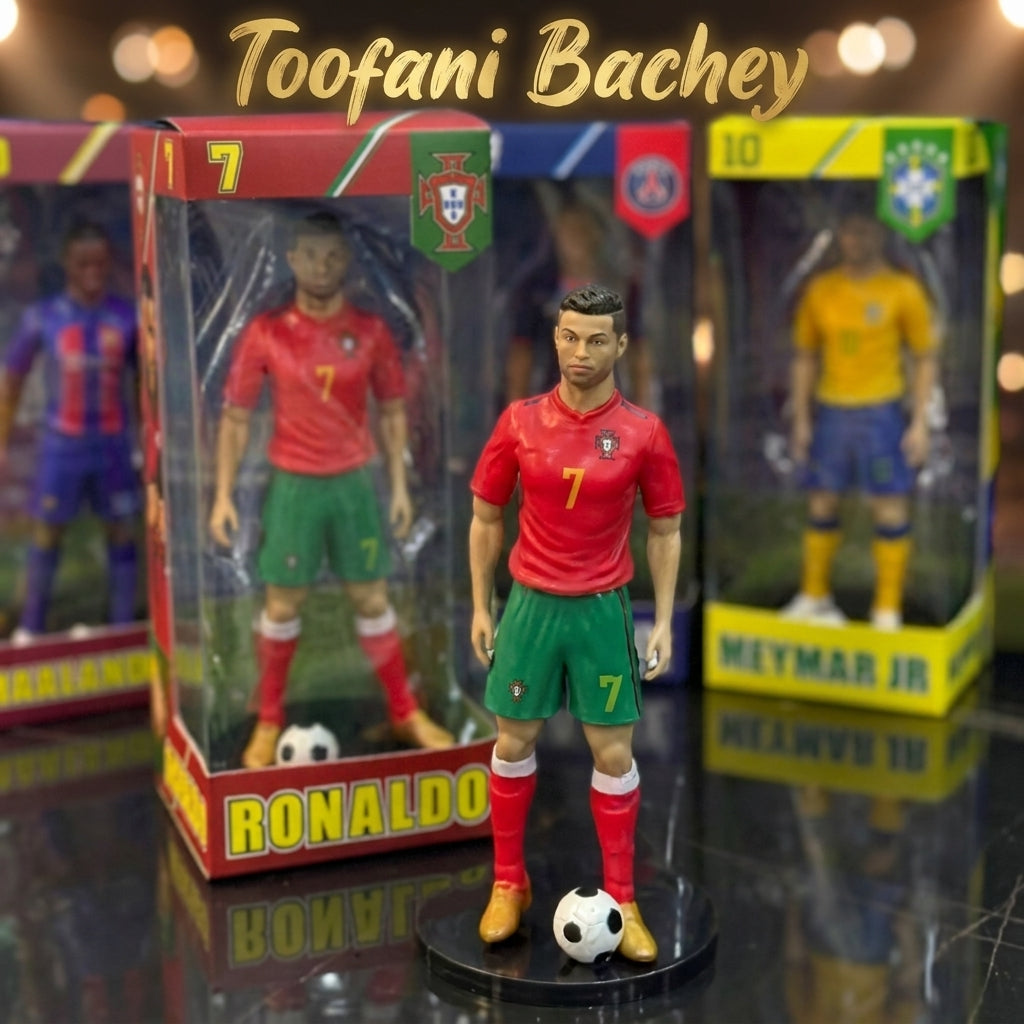 Elite Goal Machine Ronaldo Figure – Premium Football Superstar Collectible Toy