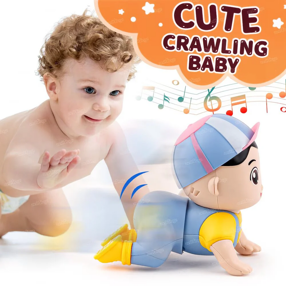 Electric Crawling Baby Toy With Music