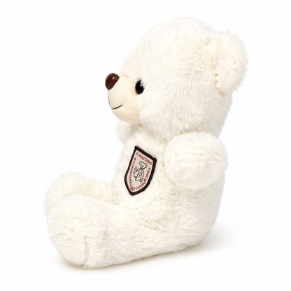 Cute White Teddy Bear Soft Plush Toy – Ultra Soft & Huggable Stuffed Toy for Kids
