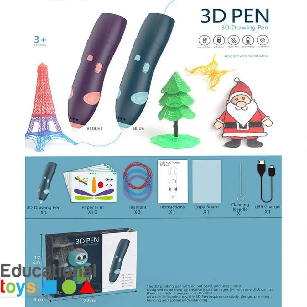 3D Pen Printing And Drawing Pen For Kid