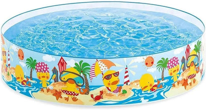 DuckSplash 6FT Family Pool – Inflatable Summer Fun Pool