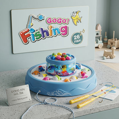 Aqua Catch Fishing Game – Interactive Fish Catching Fun Set