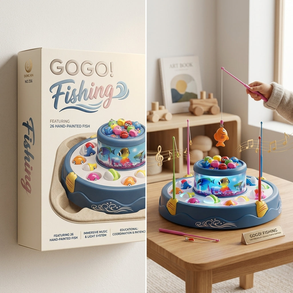 Aqua Catch Fishing Game – Interactive Fish Catching Fun Set