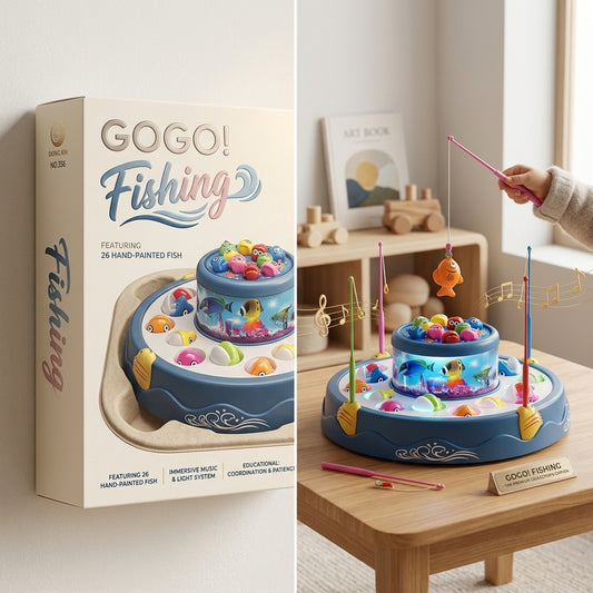 Aqua Catch Fishing Game – Interactive Fish Catching Fun Set