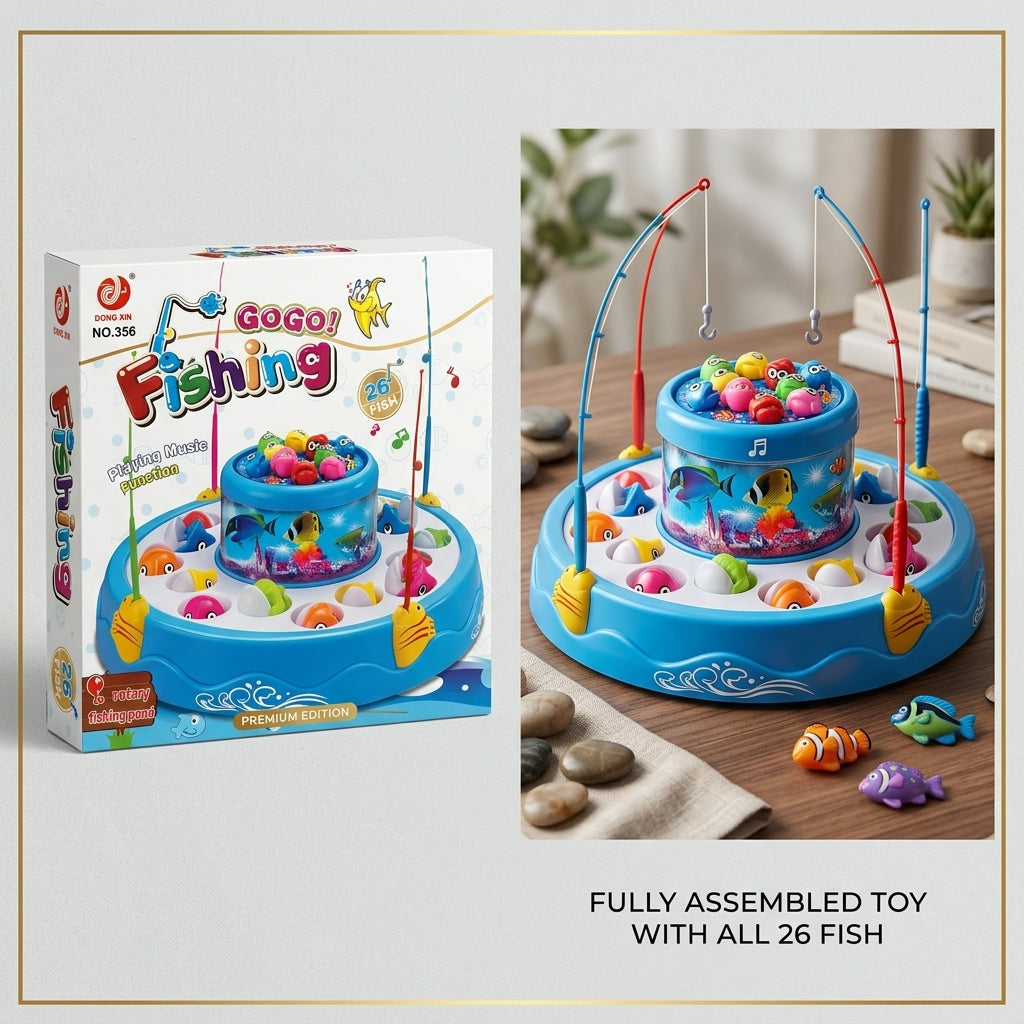 Aqua Catch Fishing Game – Interactive Fish Catching Fun Set