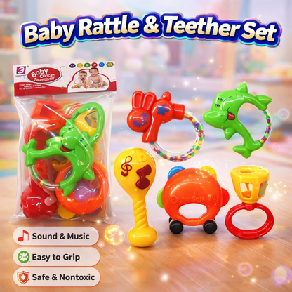 Baby Concert Rattles Play Set Toy