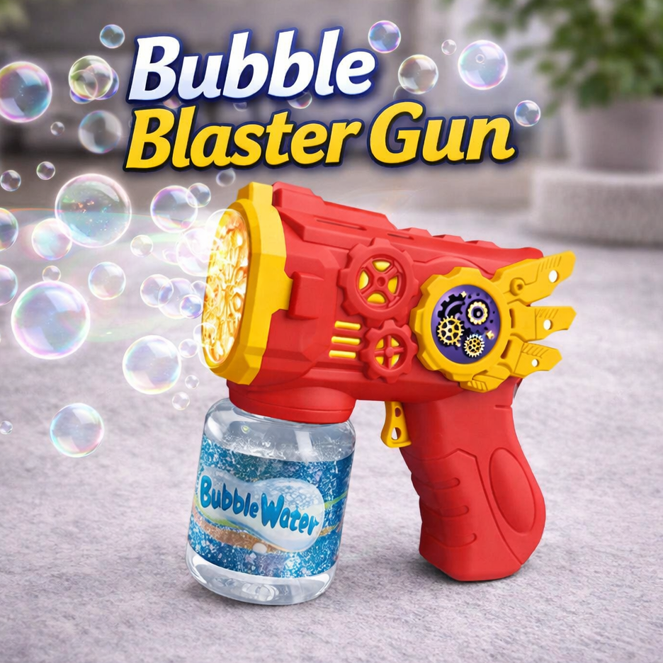 Automatic Bubble Blaster Gun Toy for Boys & Girls