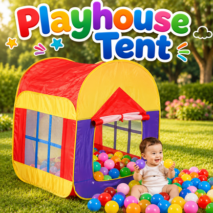 🏰 Dream Castle Kids Playhouse Tent – Indoor & Outdoor Folding Play Tent
