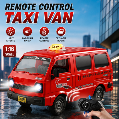 Remote Control Taxi Van for Kids