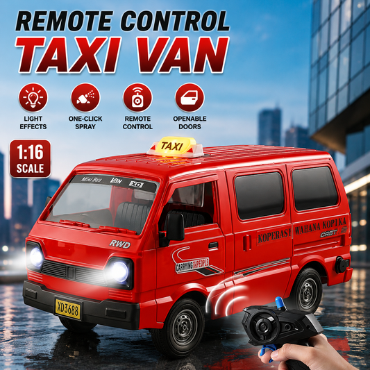 Remote Control Taxi Van for Kids