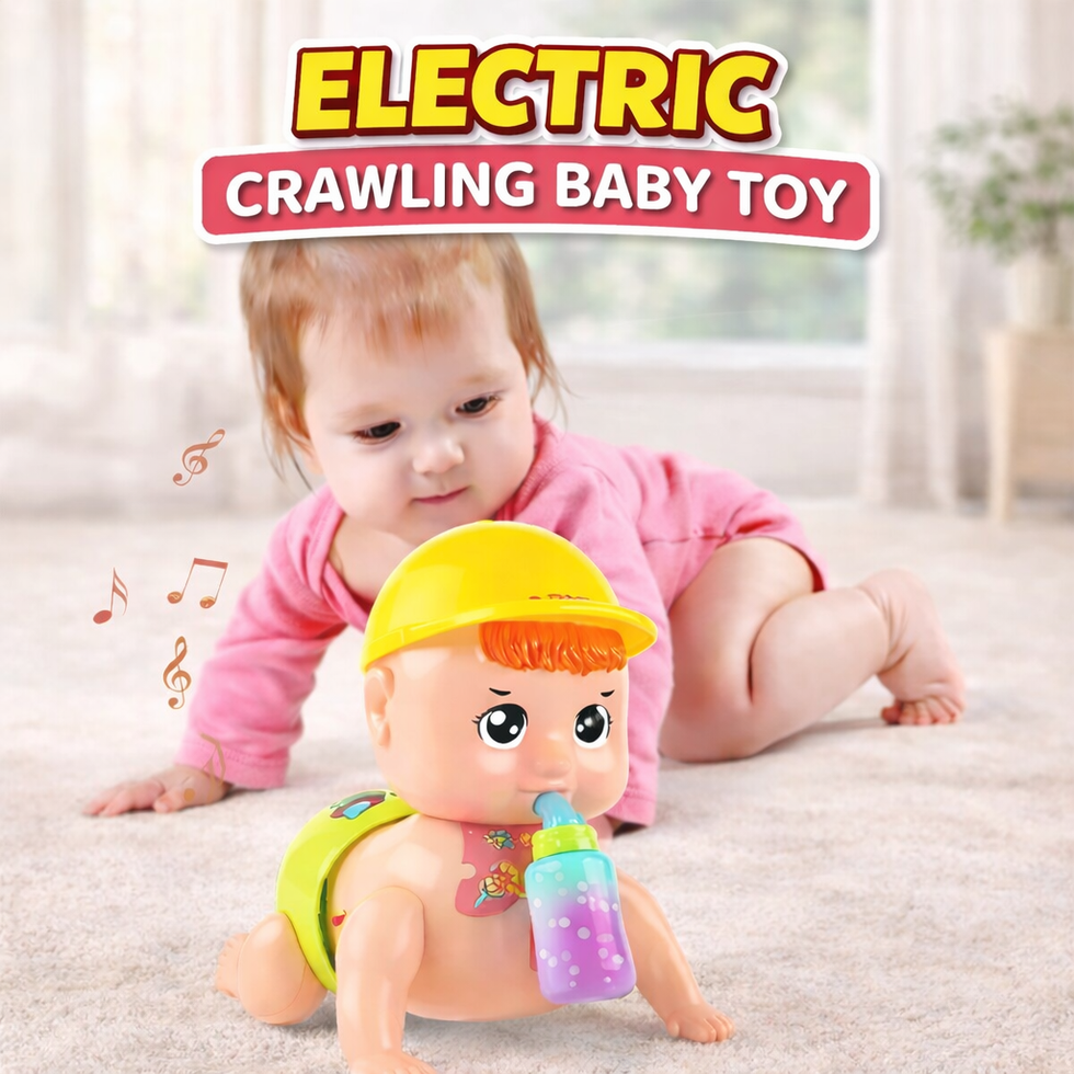 Electric Crawling Baby Toy With Music