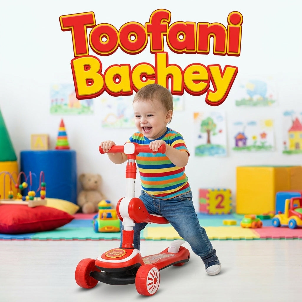🛵✨ ZoomiRide Kids Scooty – Super Fun Ride-On Scooter for Kids