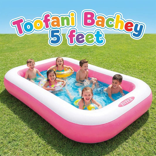 INTEX  Rectangular Family Lagoon Pool – 5.5Premium Swimming Pool