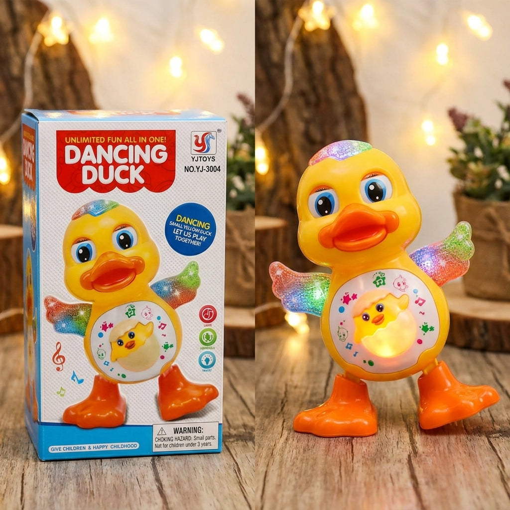 QuackStar Dancing Duck – Musical Light-Up Adventure Toy