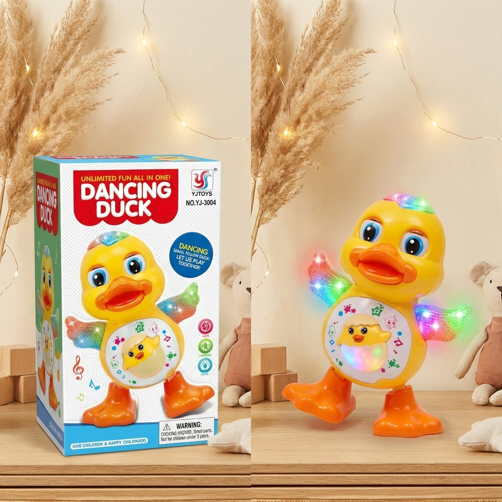 QuackStar Dancing Duck – Musical Light-Up Adventure Toy