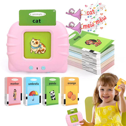 Education English Talking Flash Cards Learning Machine For Kids