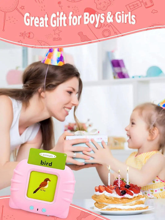 Education English Talking Flash Cards Learning Machine For Kids
