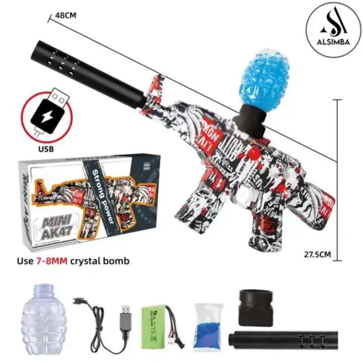 AK-47 Gel Water Blaster Gun for Kids