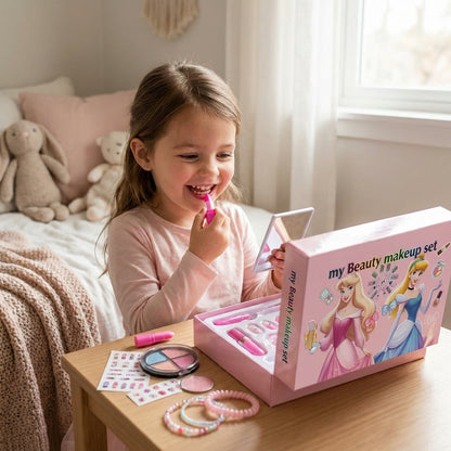 GlamBloom Beauty Makeup Set – Complete Kids & Beginner Makeup Kit