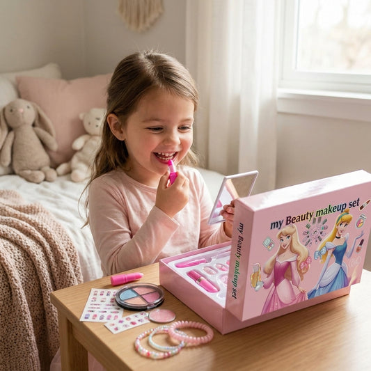 GlamBloom Beauty Makeup Set – Complete Kids & Beginner Makeup Kit