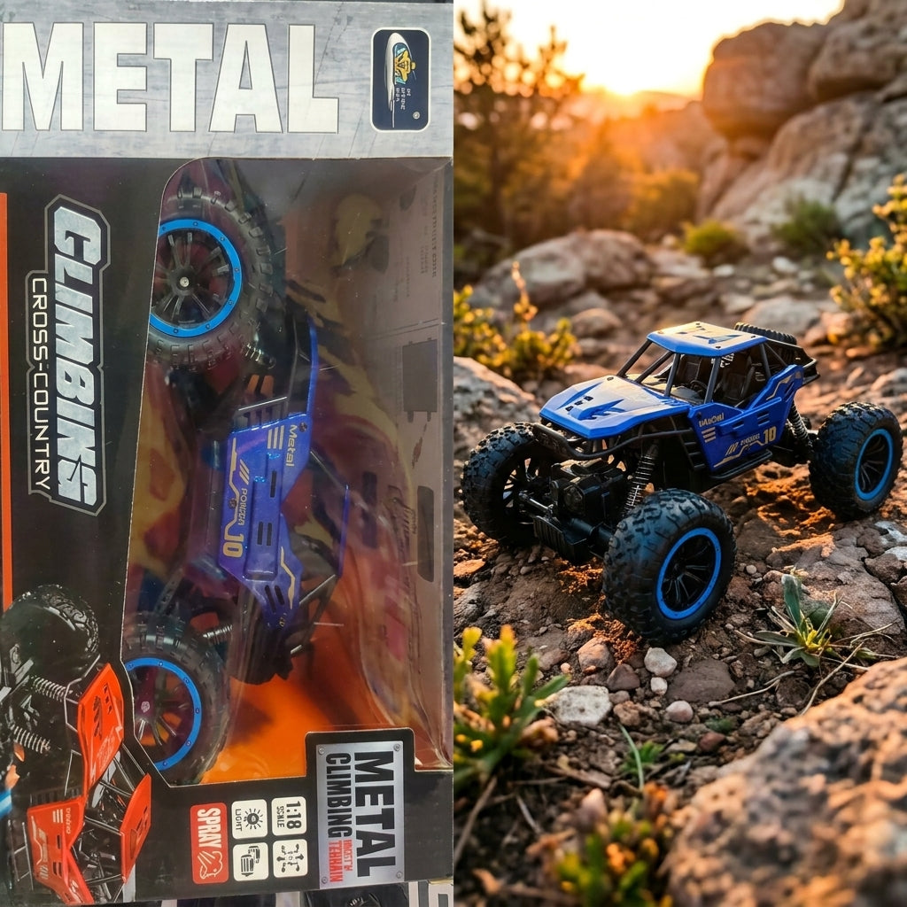 Mountain Crusher Monster Truck – Climbing Off-Road Adventure Vehicle