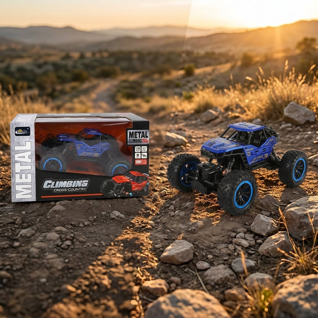 Mountain Crusher Monster Truck – Climbing Off-Road Adventure Vehicle