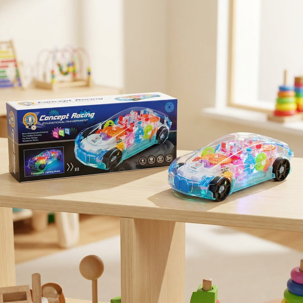 TurboFlash Concept Racing Car – Neon Speed Edition Toy