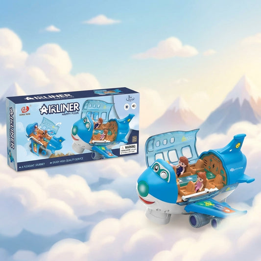 SkyVoyager Airliner – Premium Passenger Aircraft Model Toy
