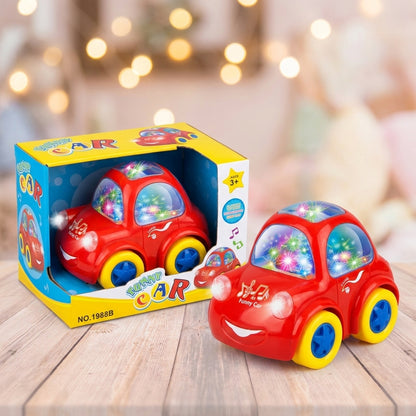 Giggle Wheels Funny Car – Musical Light-Up Adventure Toy