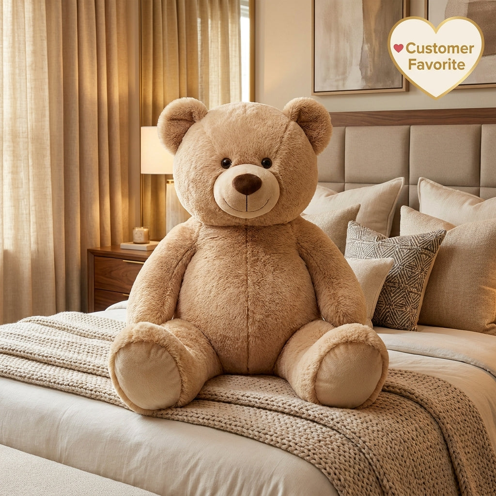 Honey Hug Teddy Bear – 107 CM (3.5 FT) ⭐