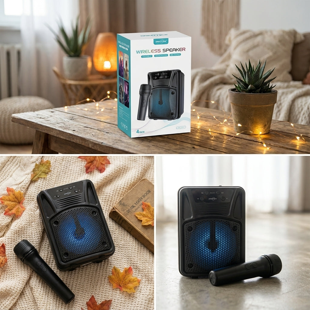 EchoBeat Pro Wireless Karaoke Speaker – Music, Fun & Entertainment Anywhere
