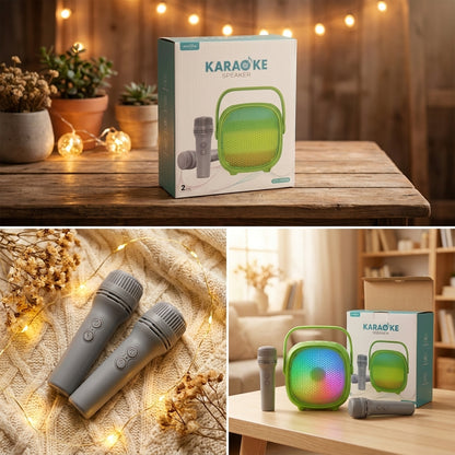 Karaoke King Duo – Wireless Speaker with Dual Mic