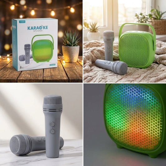Karaoke King Duo – Wireless Speaker with Dual Mic