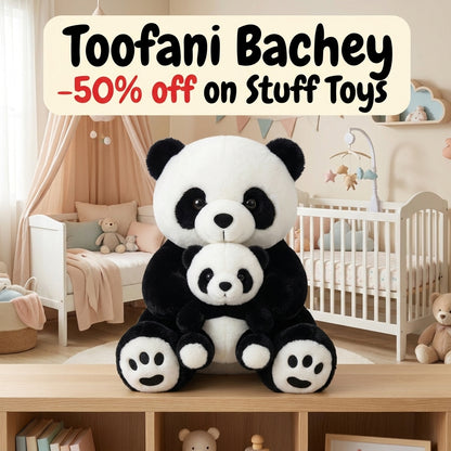 🐼 SnugglePanda Soft Plush Toy – Ultra Cuddly Panda Friend