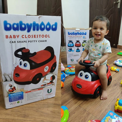 Tiny car Potty Trainer – Comfortable Toilet Training Chair for Toddlers