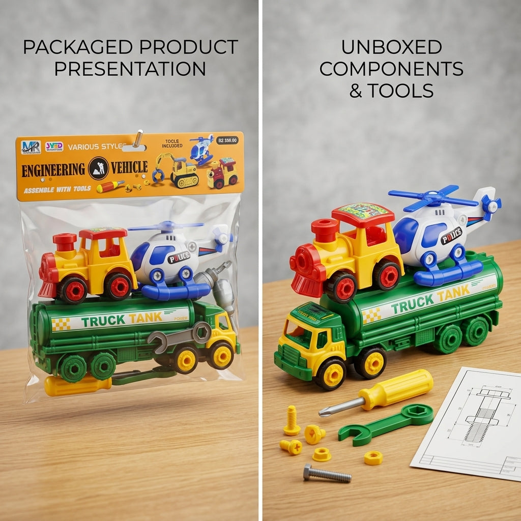 MegaBuild Titan Construction Truck – Ultimate Engineering Adventure Toy