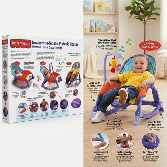 Newborn-to-Toddler Portable Rocker