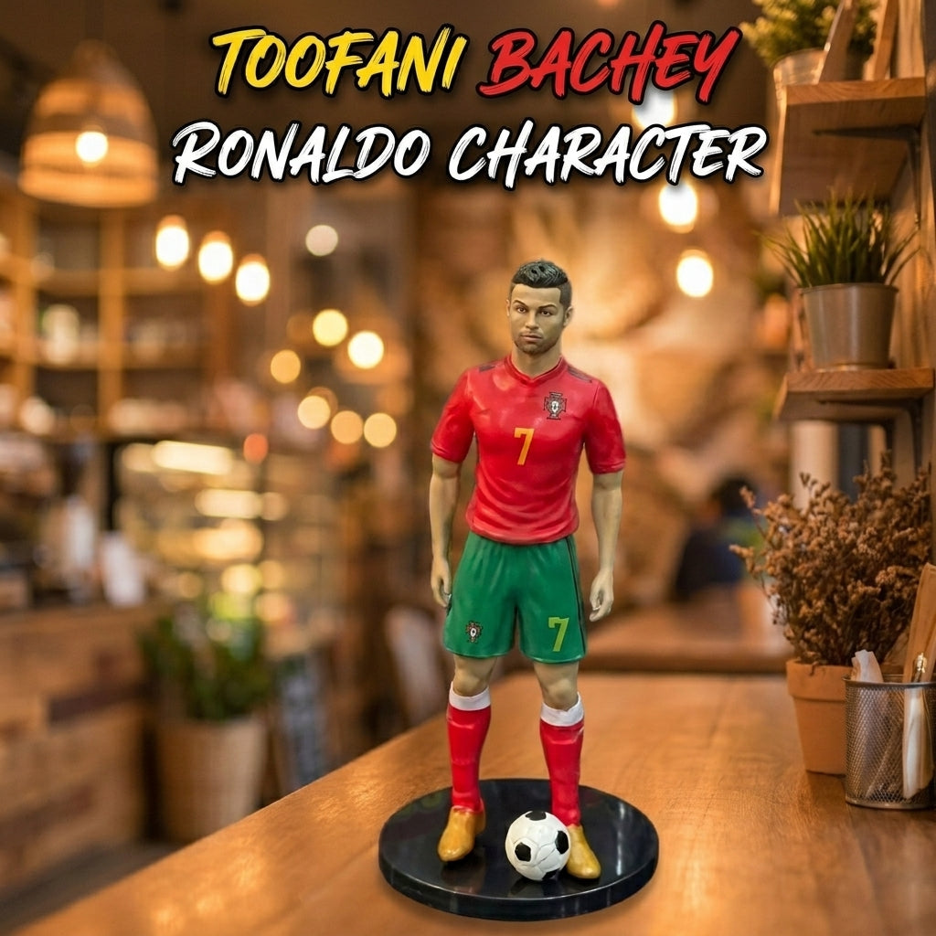 Elite Goal Machine Ronaldo Figure – Premium Football Superstar Collectible Toy