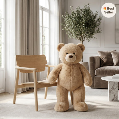 Honey Hug Teddy Bear – 107 CM (3.5 FT) ⭐