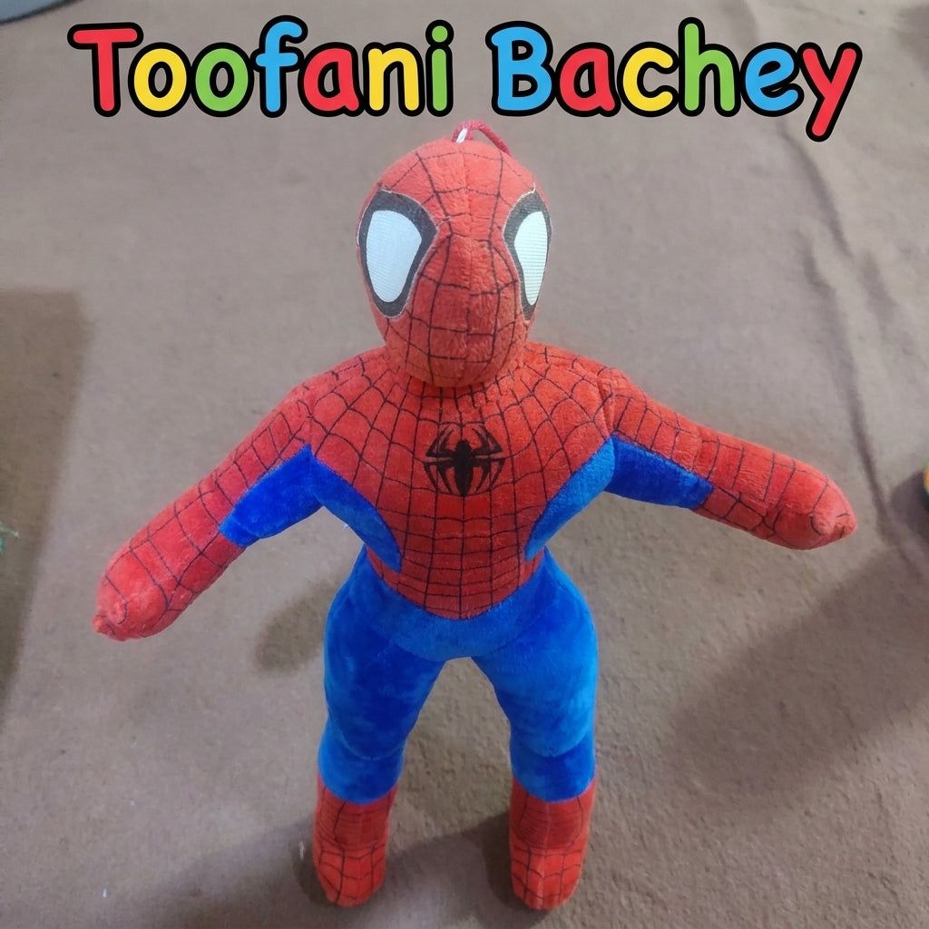 🕸️ WebHero Spider Plush – 18 Inch Super Soft Adventure Buddy