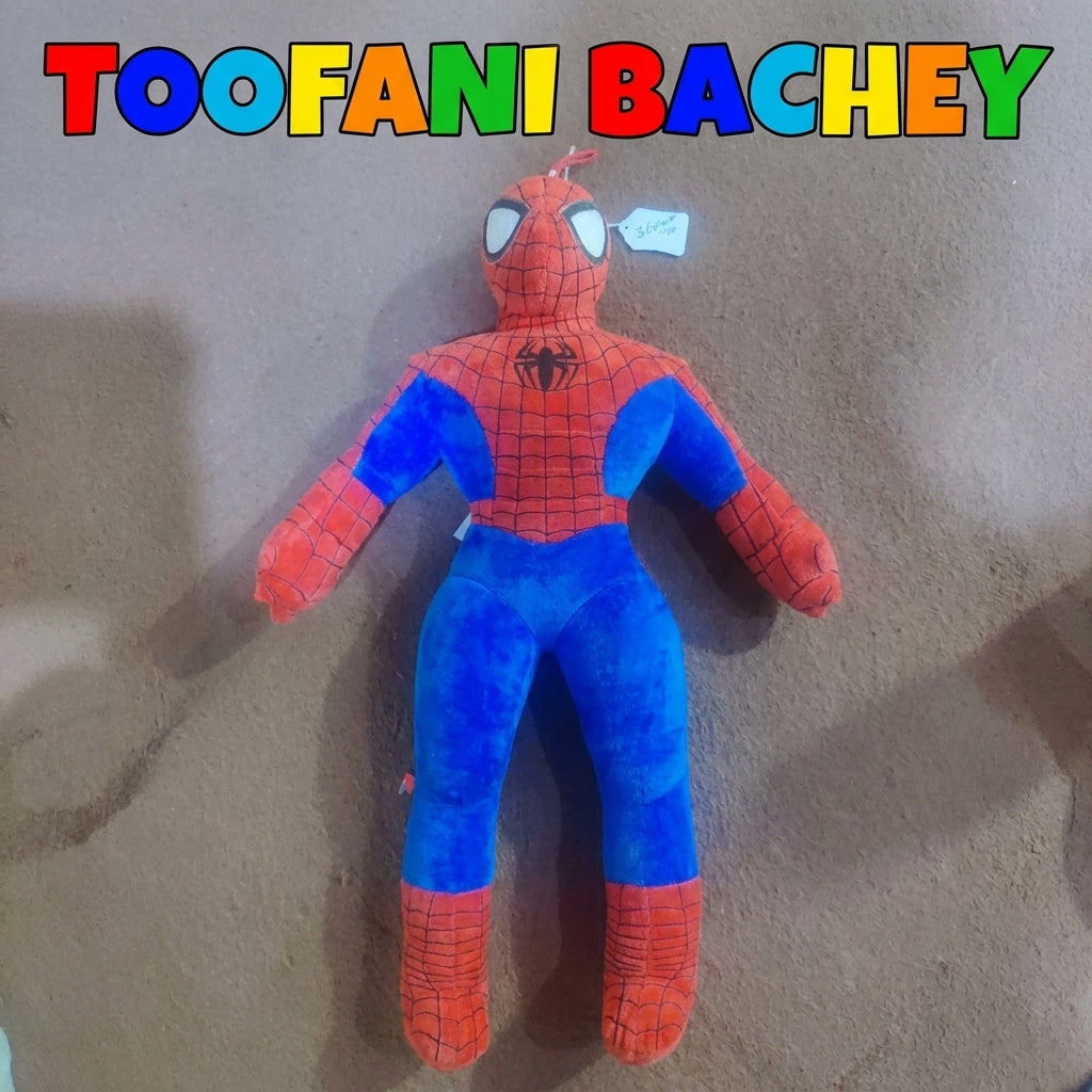 Mega Spider Hero Plush – 22 Inch (56 Cm) Giant Superhero Stuffed Toy