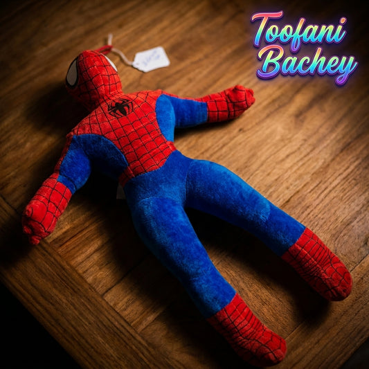 🕸️ WebHero Spider Plush – 18 Inch Super Soft Adventure Buddy