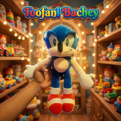 Speedster Sonic Plush – Ultimate Adventure Hero Soft Toy