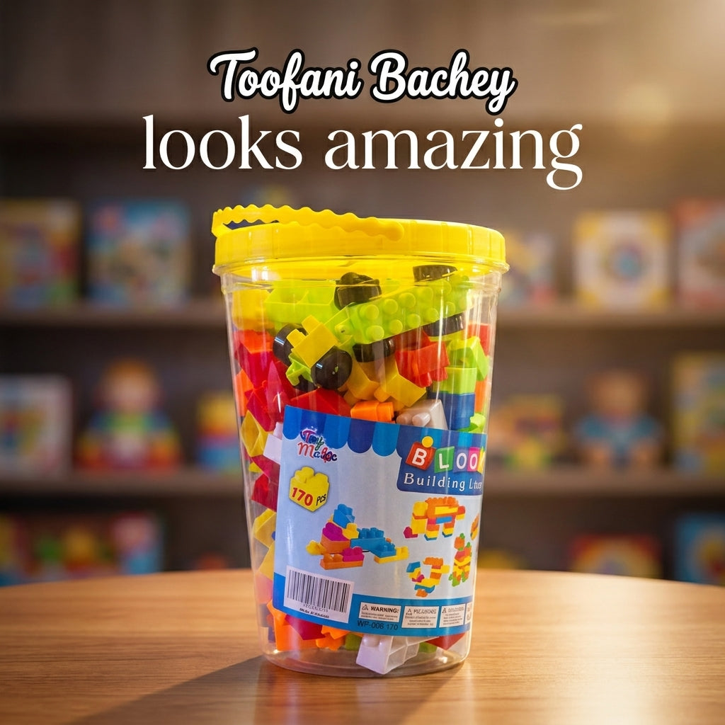 BuildMaster Creative Blocks Set – Endless Building Fun for Kids